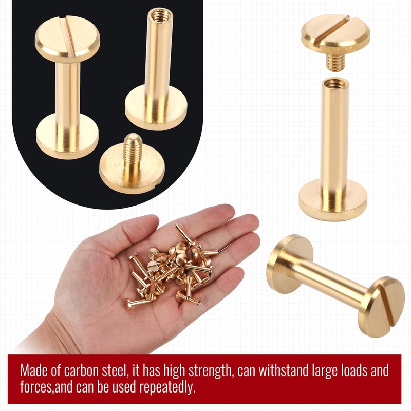 Chicago Binding Screws - 5 mm x 12 mm Binding