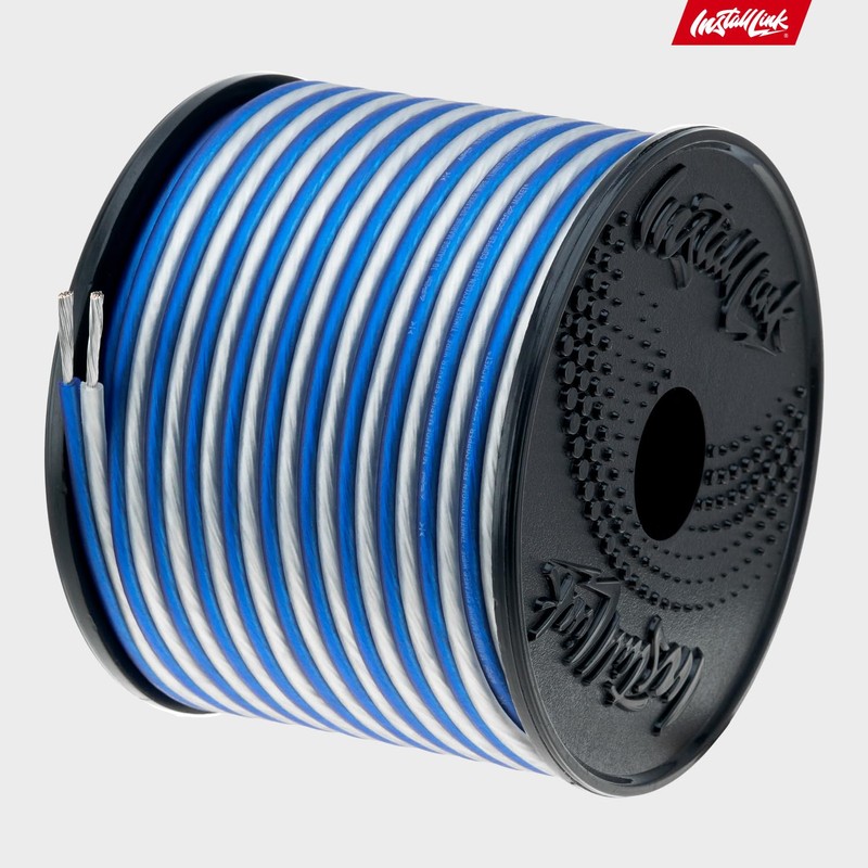 Install Link 16 Gauge Speaker Wire Cable (50 Feet) for