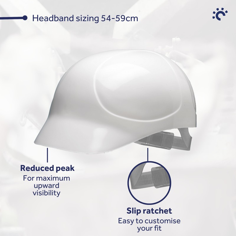 Centurion Safety Products – Plastic Bump Cap With Short Peak