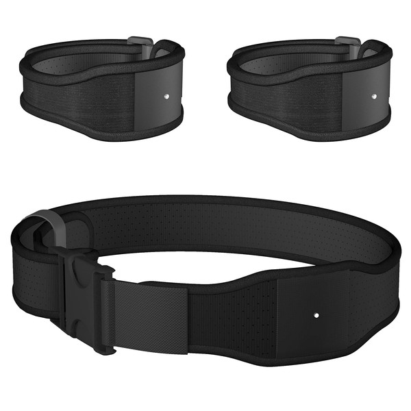 Orzero (Updated Version) 1 Set Waistband Strap and Wristband Strap for HTC Vive Tracker 2017,2018, HTC Vive Tracker (3.0), VRChat TrackBelt Extended Band Anti Skid Tracking for VR and Motion Capture