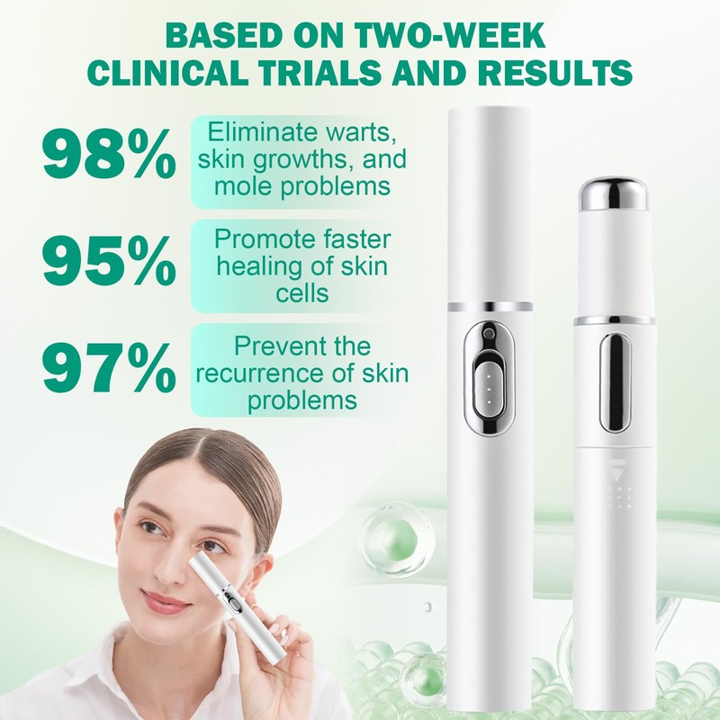 Pickelmale Entfernen, Pickelentferner, Blue Light Acne Treatment, Blaulicht Akne Entferner,