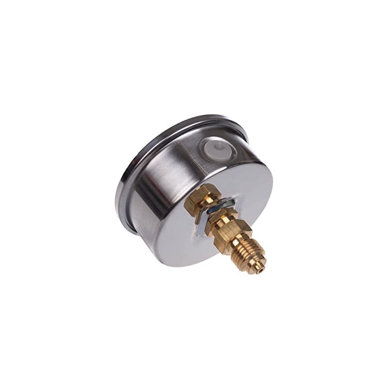 Manometer Glycerine Axial Connection Stainless Steel IP65 63 mm with