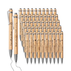 Mr. Pen- Bible Verse Pens Bulk, 50 Pack, Black Ink, Christian Pens for Women Men