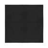 Jordefano 5 Extra Large Cotton Plain Bandanas 27 x 27