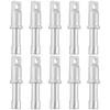 YINETTECH 10Pcs Tent Pole End Plug Aluminum Alloy for 8.5mm