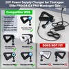 20V Massage Gun Charger AC/DC Adapter for Theragun Elite, Elite,