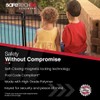 Safetech Hardware 10-inch Magnetic Top Pull Pool Gate Latch -