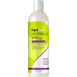 DevaCurl Light Defining Hair Gel with soft hold - 12 fl oz