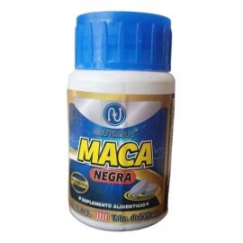 Maca Negra Neutrinus 100 Tabletas 500mg Suplemento
