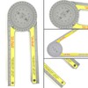 Yuiturt Miter Saw Protractor, 360° Angle Finder Tool, 360 Portable