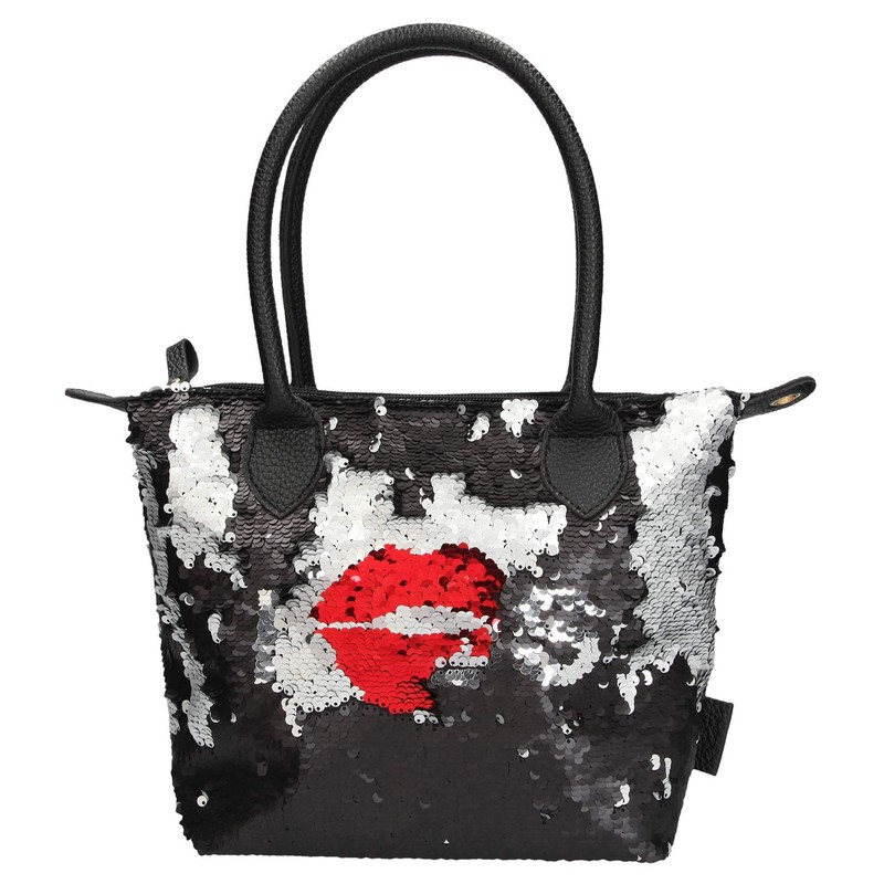 Depesche Trend Love Kiss 10643 Handbag with Sequins Approx. 21