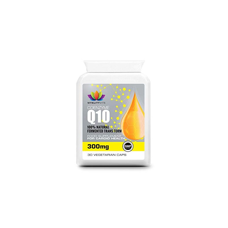 Co Enzyme CoQ10 30 Capsules 300mg - High Strength Trans