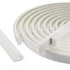 19.7 Ft V-Shape Weather Stripping Door Seal Strip,Self Adhesive Foam
