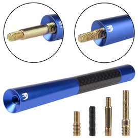 ONE250 Antenna, Compatible with Ford F-Series (F-150 F-250 F-350 Super Duty Ford Raptor Ranger Trucks 1997-2024) - Designed for Optimized FM/AM Reception (Blue)