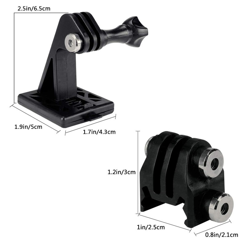 AOUTACC Tactical Helmet Accessories Camera Excavator Mounts Rail Mounts for