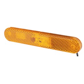 HELLA 2PS 009 226-011 Side Marker Light - LED - 24V - Lens Colour: Yellow - Cable: 195mm - Plug: AMP