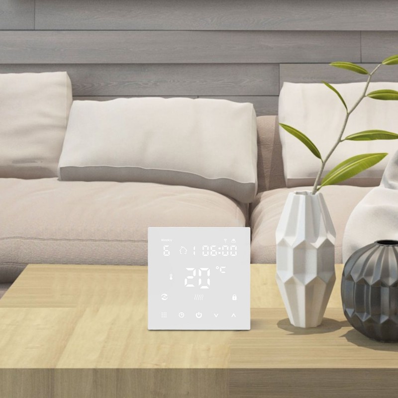Smart Thermostat Touch Screen WiFi Timing Switch Mobile Phone Control