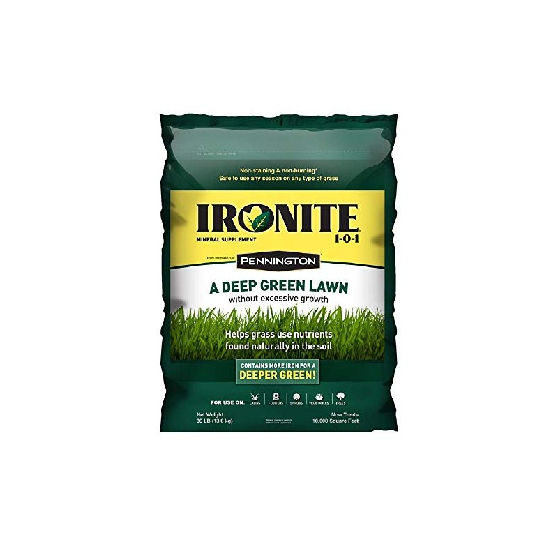 Ironite 100519461 1-0-1 Mineral Supplement/Fertilizer, 30 lb
