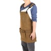 Woodworking Apron Thick Shoulder Pads Adjustable Strap Work Apron with