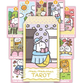 Mokumokuchan Tarot Card for Rabbits, Cute and Popular for Beginners