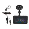 4in Touch Screen Driving Recorder 1080P Dual Dash Cam Night