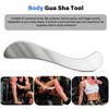 304 Stainless Steel Guasha Muscle Scraper Set, 5 in 1
