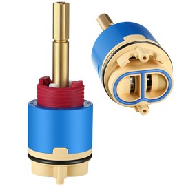 Dreyoo Replacement for 10670 Shower Cartridge Compatible with Aquasource/Glacier Bay, Single Handle Shower Faucet Cartridge Replacement for Hl-40 for Hot Cold Water Shower/Tub Faucet Shower Cartridge