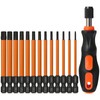 Torx Bit Set with Bit Driver Hakkin 14Pcs Tamper Proof
