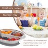 Stainless Steel Baby Suction Plates: Divided Plates Designed for Babies