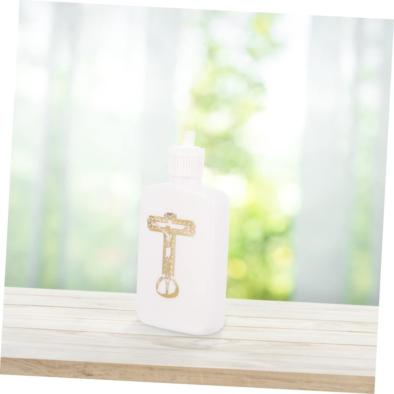 iplusmile Refillable Holy Water Bottle Decorative Blessing Bottle Portable Secure