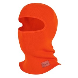 TBUS Mens Knit Lnsulated Face Mask Winter Face Mask Ski Mask for Men and Women Warm Face Mask for Men (Orange)