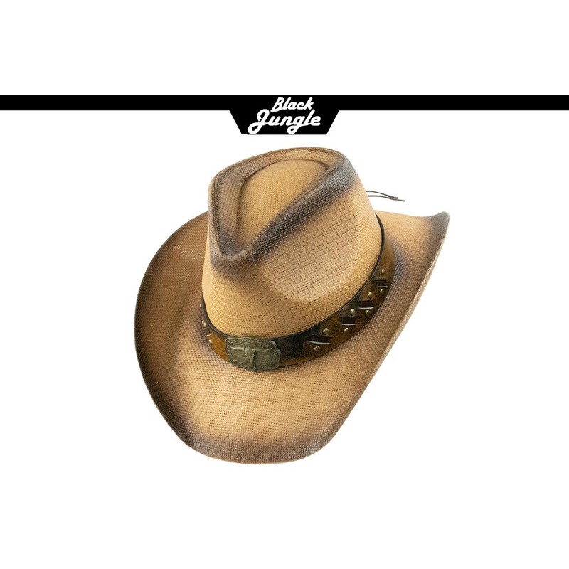 Black Jungle Tobago Summer Hat Straw Hat Outdoor Hat Sun