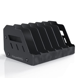 Gun Rack for 6 Handguns, Pistol Holder Organizer Accessories Gun Safe Organizer with Soft Foam Storage