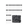 500 Pieces Map Push Pins, Small Round Head Marking Pins,