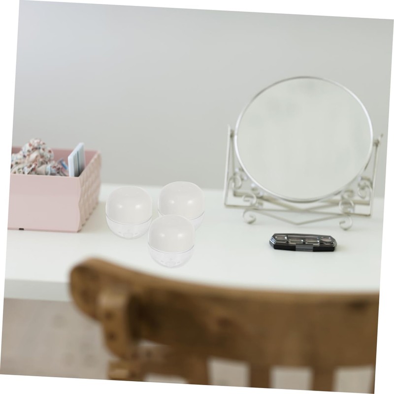 TOVINANNA Portable Beauty Egg Storage Box 3pcs Dustproof Makeup Sponge