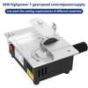 Mini Table Saw Small Precision Hobby Table Saw,Adjustable Cut Depth,