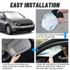D-Lumina Windshield Sun Shade for V.olkswagen Golf 2011 Accessories, Sun