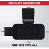AQF Weight Lifting Hooks Straps, Non-Slip Rubber Coating Grips 8mm