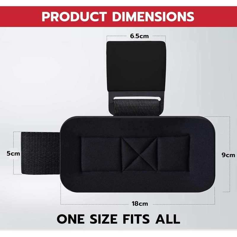 AQF Weight Lifting Hooks Straps, Non-Slip Rubber Coating Grips 8mm