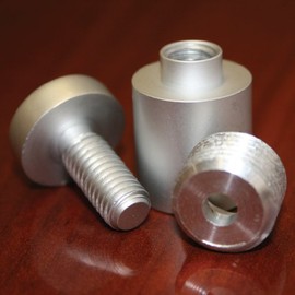 VictoryStore Outdoor Aluminum Signs - Aluminum Sign Spacers - Sign Standoffs for 3D Plexiglass Signage - Set of 4