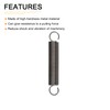 DTGN 2x20x120mm (WxODxL) Extension Springs for Residential Repair Machinery Spring