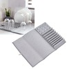Dish Drying Mat with Rack Water Absorption Folding Design Dish