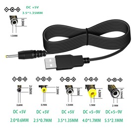 Aprelco USB Charger Adapter Power Cord Cable Compatible with Braun Type MGK3221 MGK3245 MGK5280 Beard Trimmer