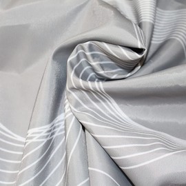 Tennove Shower Curtain 78 x 78Inch Waterproof Thick Polyester Fabric Bathroom Shower Curtain for Home Hotel Decor Geometric Long Washable Bathtub Bath Curtain Sets with Hooks, Weighted Hem