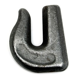 TEMCo TH0412 3/8” G70 Weld On Grab Hook – Loader Bucket, Trailer, Rigging, Utility Hook 2 Pack