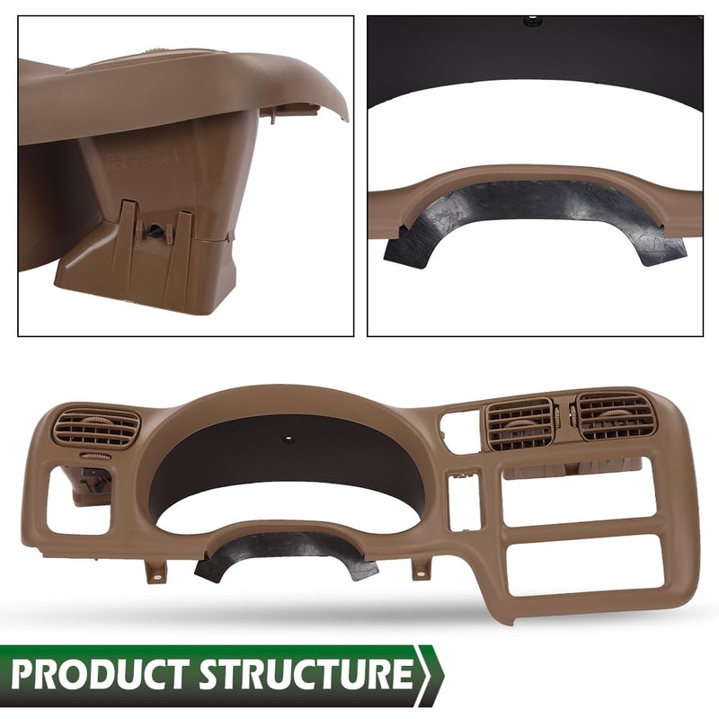 LQI Dashboard Trim Bezel, Compatible with Blazer Jimmy Sonoma S10