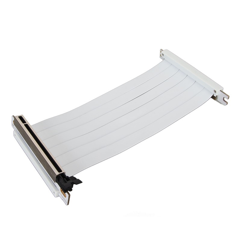 PCIE 3.0 X16 Riser Cable 180 Degree High Speed Flexible