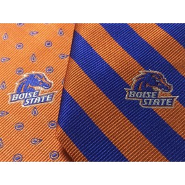 2 - NEW Boise State University Idaho BRONCOS Ties 100% Silk FREE SHIP