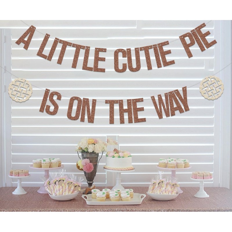 A Little Cutie Pie is on the Way Banner, Cutie