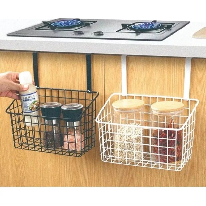 Clicmania Canasta Organizadora Colgante Multiusos Almacen Puerta Hogar